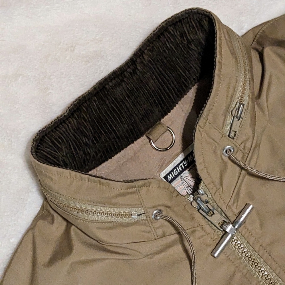 Vintage Mighty Mac Gloucester Warm Utility Barn Jacket Corduroy Lined 44 XL EUC - Picture 3 of 13